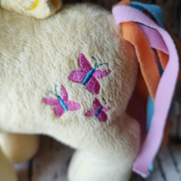 MY LITTLE PONY Fluttershy Plush 12” with Butterflies and rainbow Mane and tale - Picture 2 of 8
